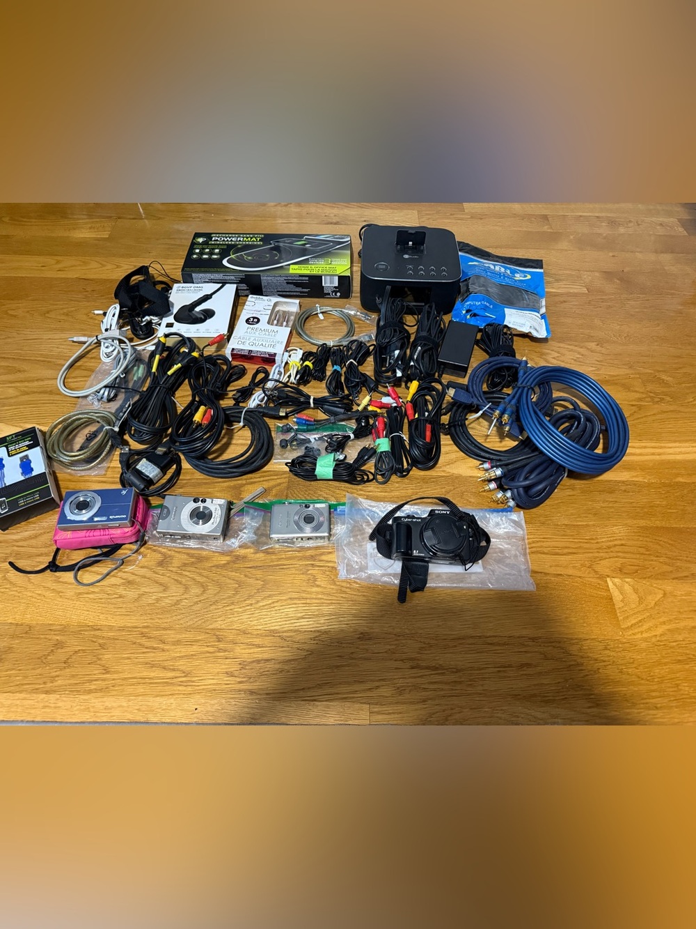 Lot Of Electrics And Cables